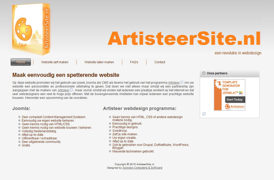 ArtisteerSite.nl